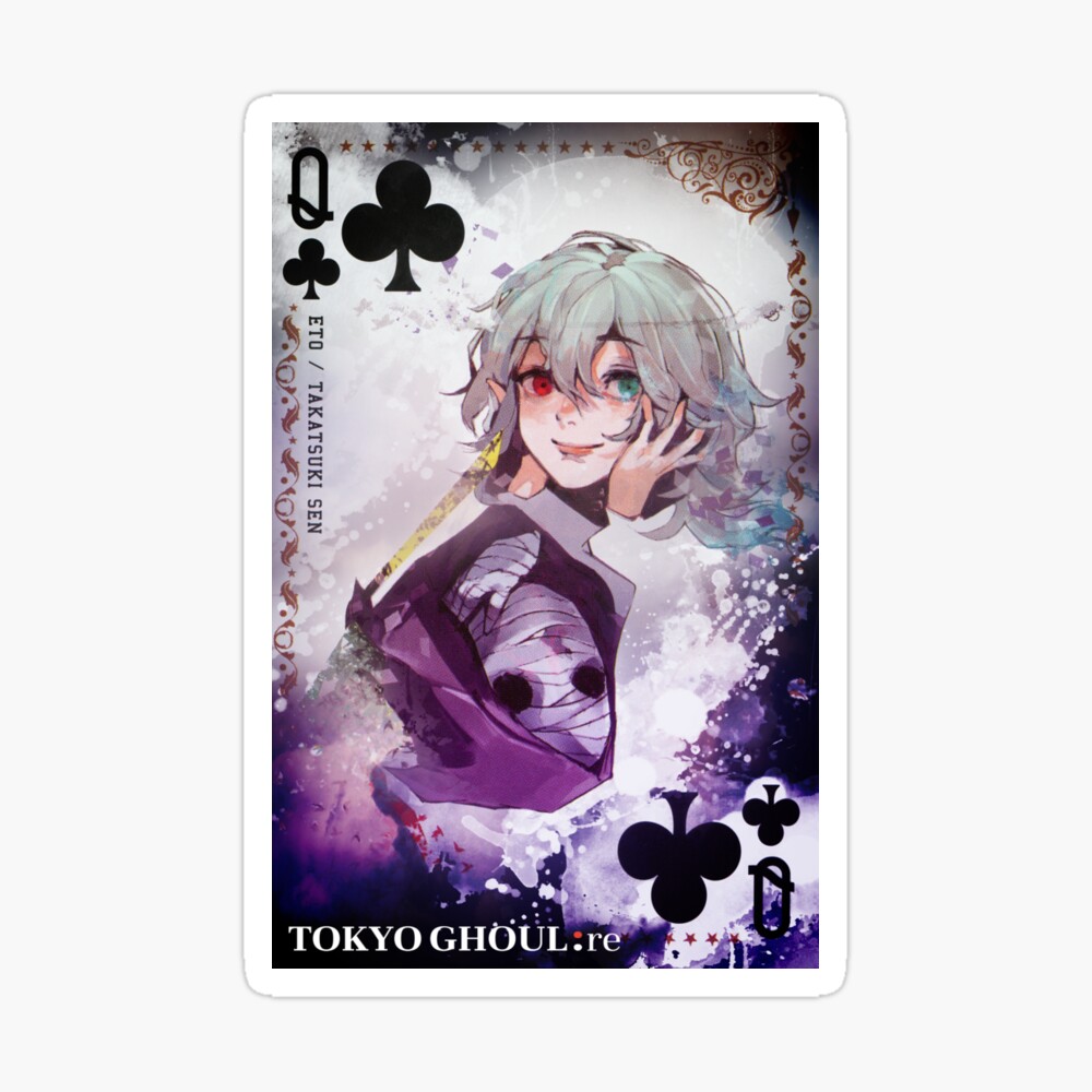 Tokyo Ghoul Queen Eto Yoshimura Poster By Sasarious Redbubble