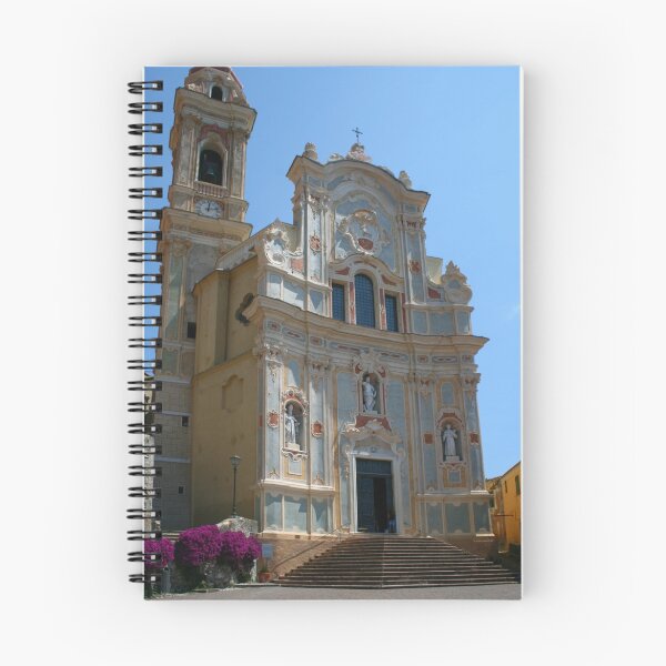 Artikelvorschau, The curch of San Giovanni Battista Cervo Italy entworfen und verkauft von Paul Pasco.