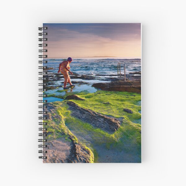 Heading for the water #1 Spiral Notebook