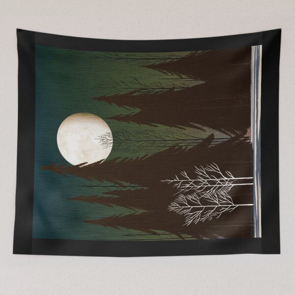 Item preview, Into The Cold Winter Woods designed and sold by BunnyThePainter.
