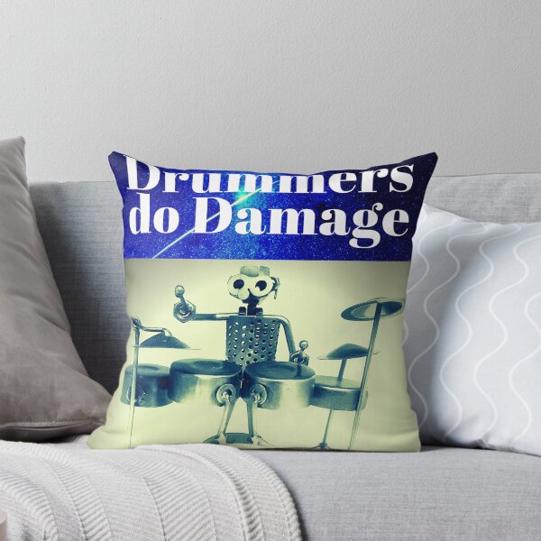 Item preview, drummers do damage designed and sold by mike7henry.