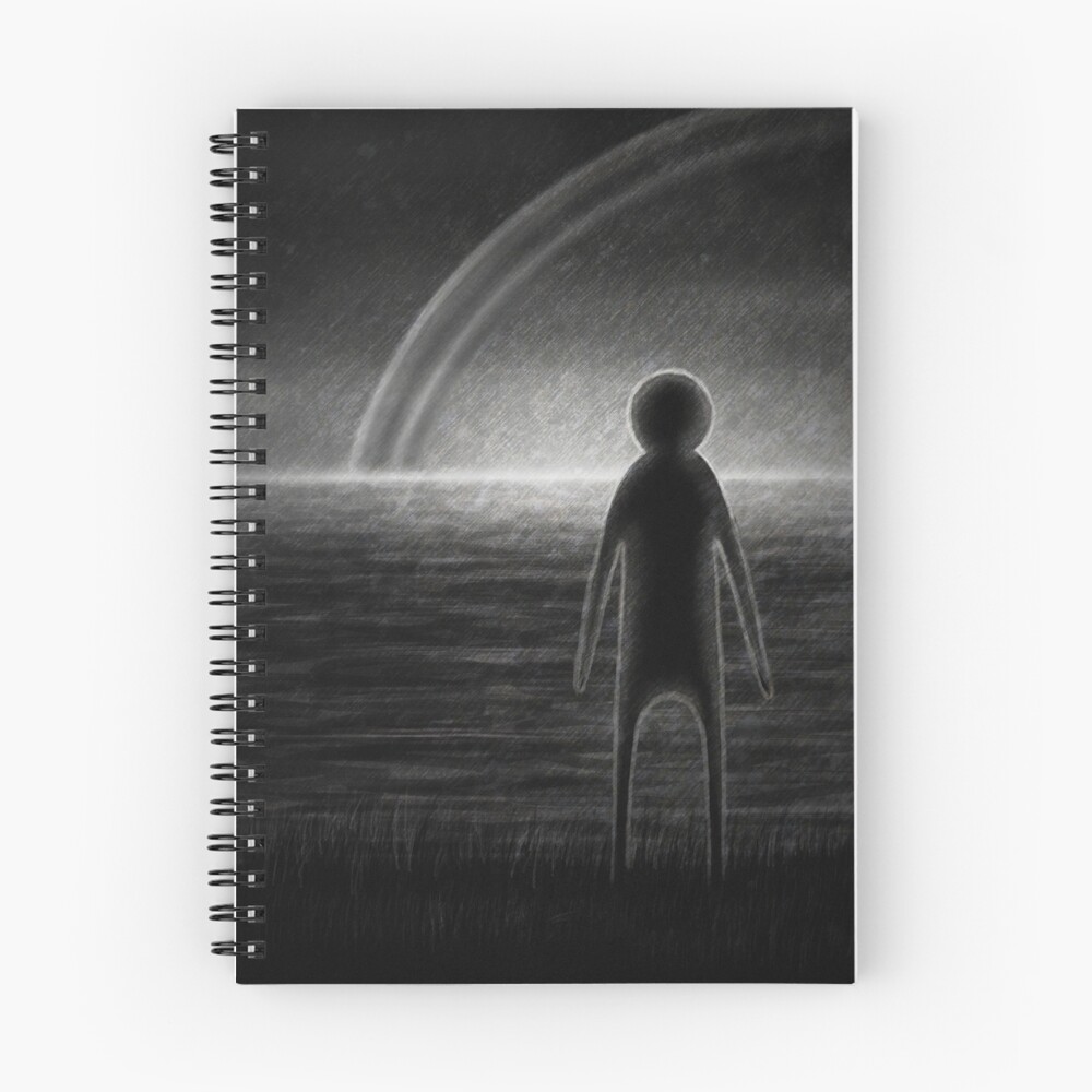 Vista previa del artículo con la obra «Cuaderno de espiral», diseñado y vendido por TimD.