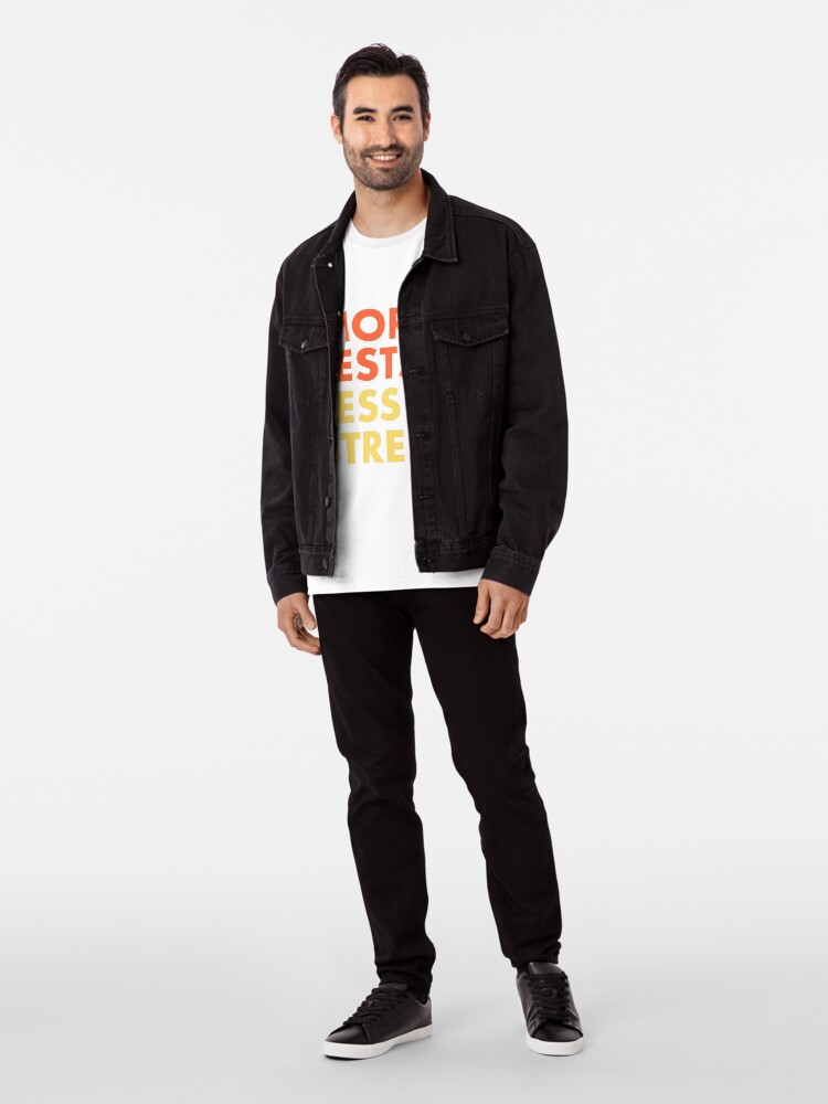 Alternate view of More Tests Less Stress - Sunset edition Premium T-Shirt