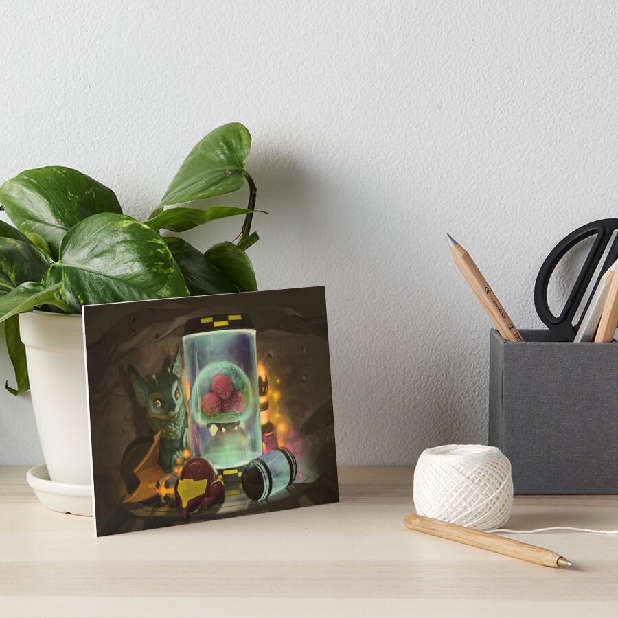 Item preview, Art Board Print designed and sold by Lizustration.