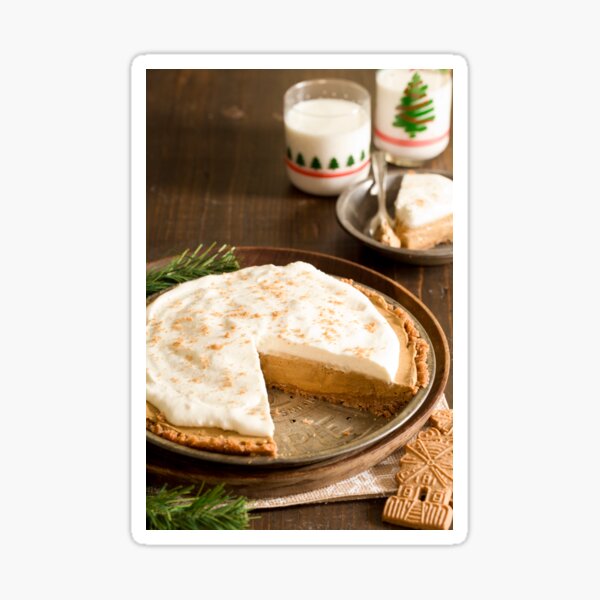 Gingerbread Cream Pie Sticker