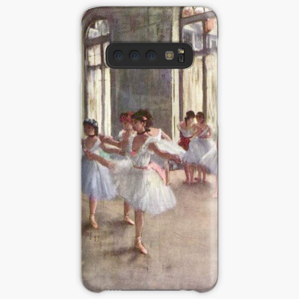 Edgar Degas French Impressionism Oil Painting Ballerinas Rehearsing Dancing Samsung Galaxy Snap Case