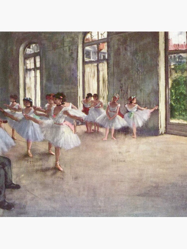 Degas French Impressionism Oil Painting Ballerinas Rehearsing Dancing" Tote Bag by jnniepce | Redbubble