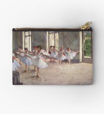 Edgar Degas Französischer Impressionismus-Ölgemälde-Ballerinen, die Tanzen probieren Studio Clutch