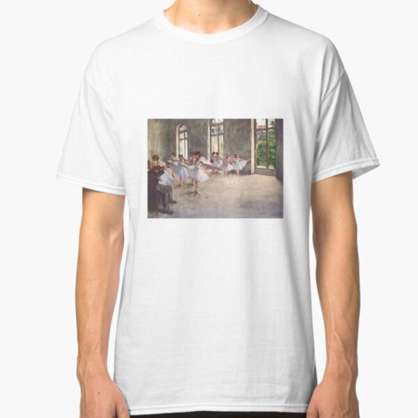 Edgar Degas French Impressionism Oil Painting Ballerinas Rehearsing Dancing Classic T-Shirt