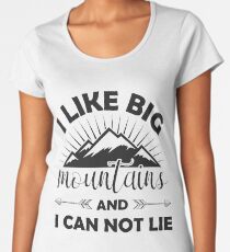 mountains Premium Scoop T-Shirt