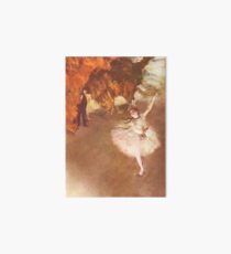 Edgar Degas French Impressionism Oil Painting Ballerinas Dancing Art Board