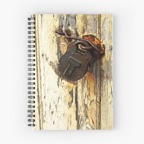 Item preview, Rusty padlock & peeling paint designed and sold by buttonpresser.