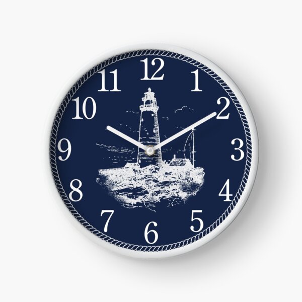 Navy Coastal Clock I Clock