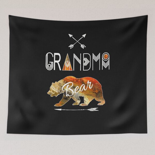 Item preview, Grandma Bear Rustic Tribal Brown Family Vacation & Camping Gift designed and sold by Sapphire Star.
