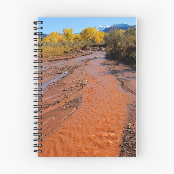 Item preview, Onion Creek in the Fall with Snowy Mountains designed and sold by ultimateplaces.