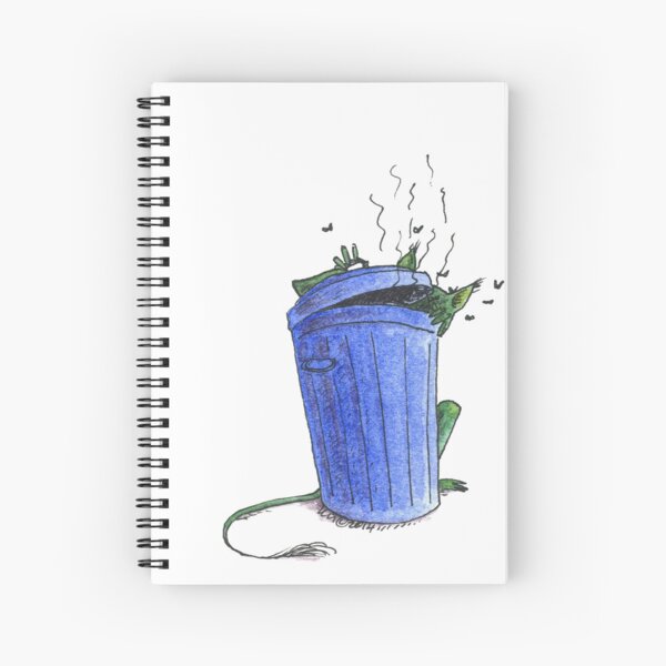 Garbage Beastie Spiral Notebook