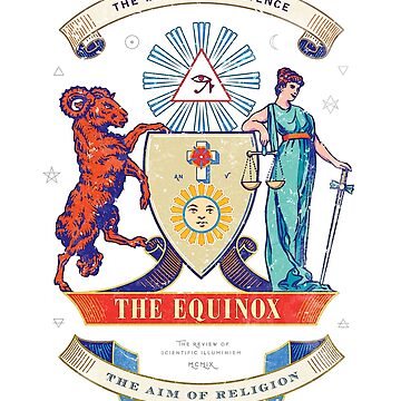 Artwork thumbnail, Equinox Vintage Reproduction Occult Metaphysical Journal by gstevensonart
