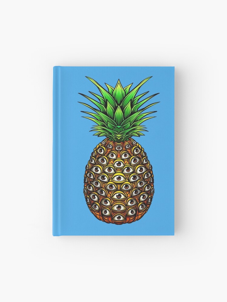 Psychedelic Pineapple With Eyes Trippy Design