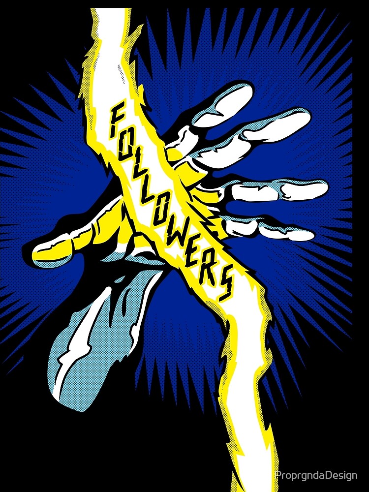 Comic Hands - Followers by ProprgndaDesign