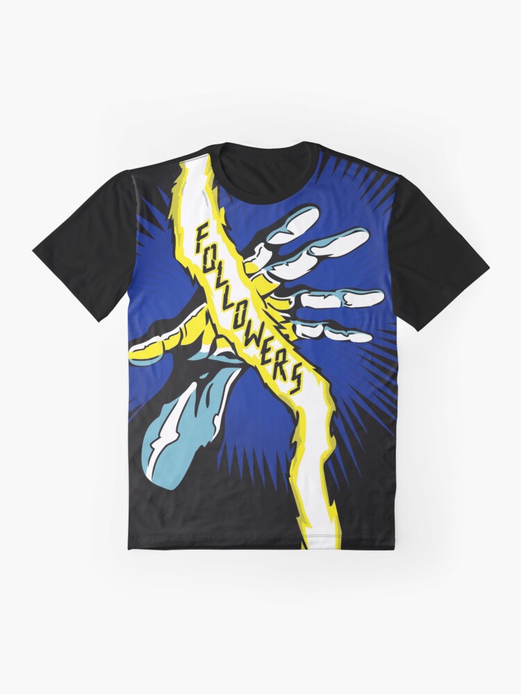 Alternate view of Comic Hands - Followers Graphic T-Shirt