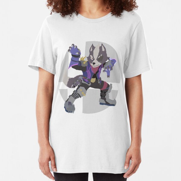 Wolf - Super Smash Bros. Ultimate Slim Fit T-Shirt