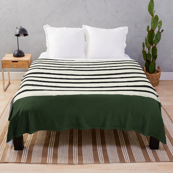 Item preview, Forest Green x Stripes designed and sold by Leah Flores.
