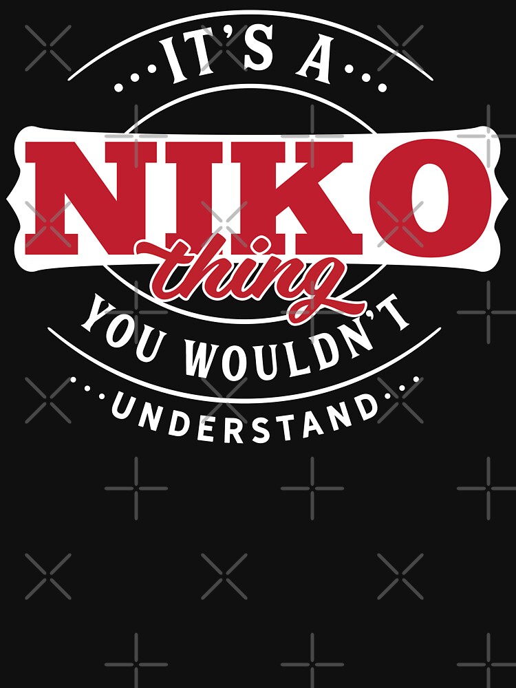 Thumbnail 7 of 7, Essential T-Shirt, Niko Name T-shirt Niko Thing Niko designed and sold by wantneedlove.