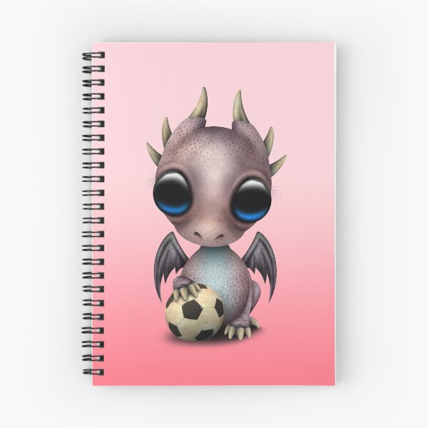 Item preview, Cute Baby Dragon With Football Soccer Ball designed and sold by JeffBartels.
