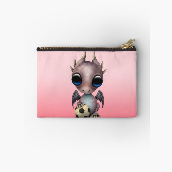 Item preview, Cute Baby Dragon With Football Soccer Ball designed and sold by JeffBartels.
