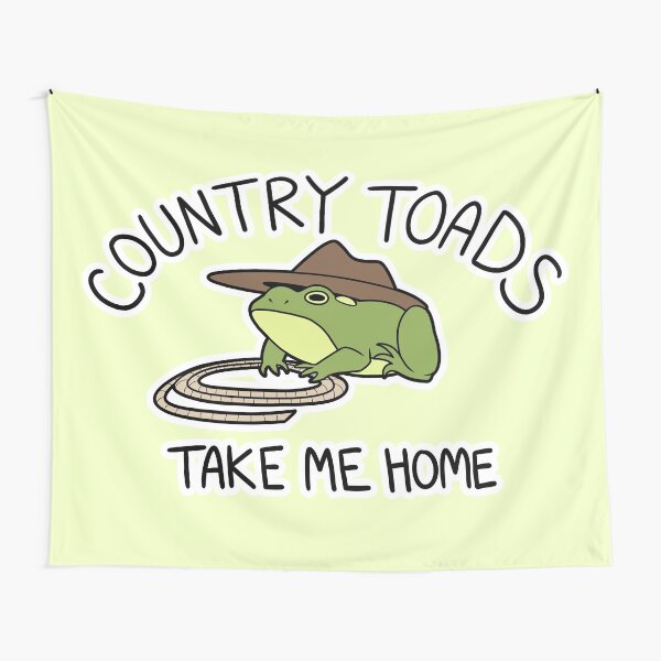 Country Toads Tapestry