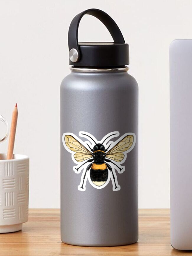 Thumbnail 1 of 3, Sticker, Bumblebee designed and sold by HollyPierson.