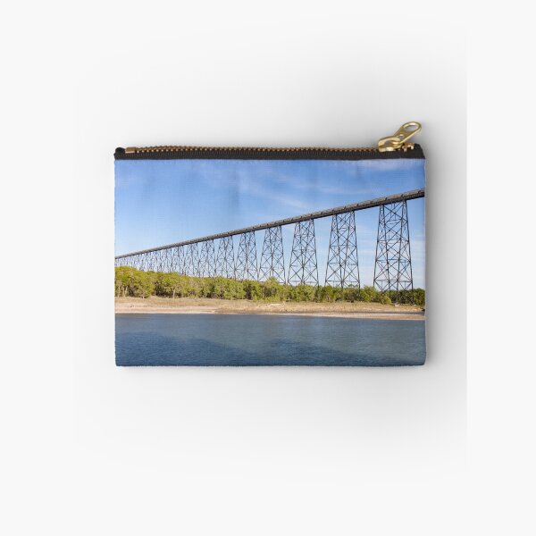 Item preview, Potash Cars Crossing the High Level Bridge designed and sold by Traingeek Images.