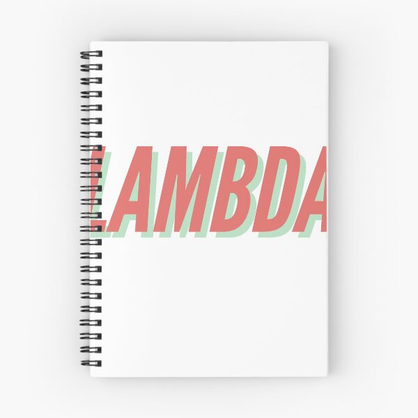 Item preview, Lambda Greek Letter Sticker designed and sold by indiaellison.