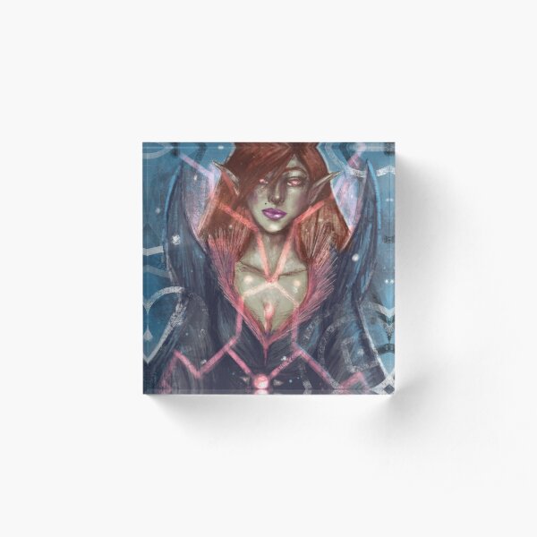 Sorceress Acrylic Block