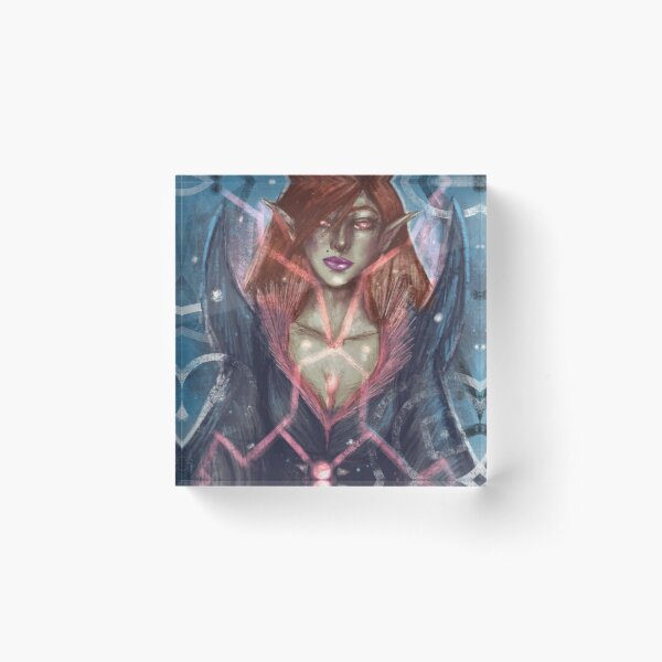 Sorceress Acrylic Block