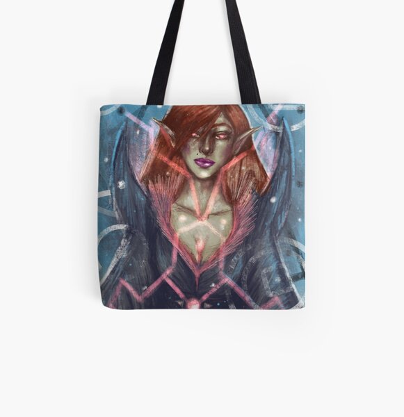 Sorceress All Over Print Tote Bag