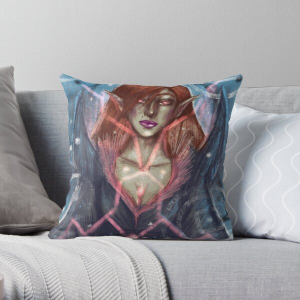 Sorceress Throw Pillow