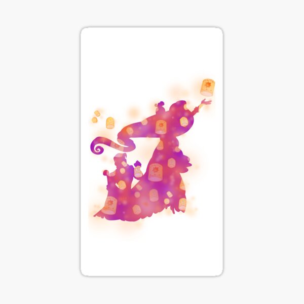 Artikel-Vorschau von Verwirrte Aquarell-Silhouette, designt und verkauft von LollyBeeArt.
