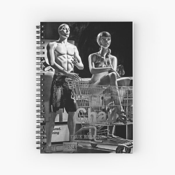 True Religion BW Spiral Notebook