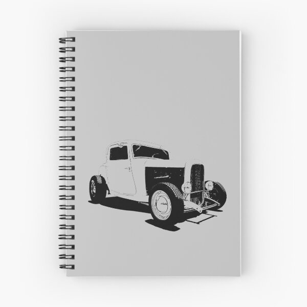 Item preview, 1932 Ford Model A - stylized black on light background  designed and sold by mal-photography.