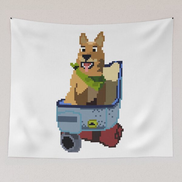 Item preview, The Goodest Boy Pixel Art designed and sold by Bunnyfuncake.