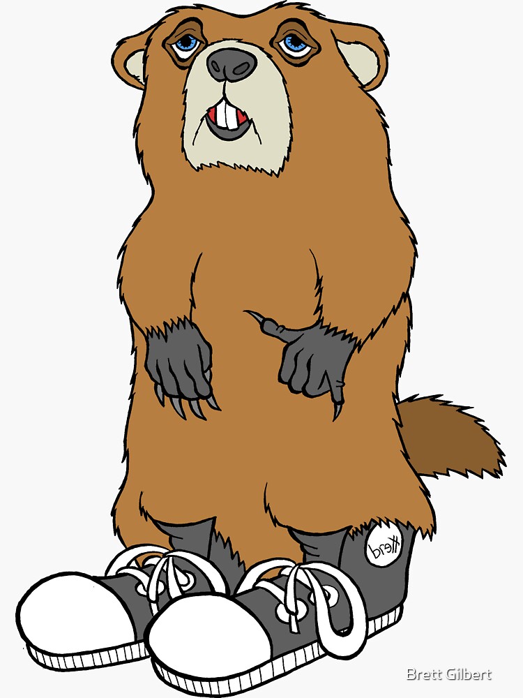 "Woodchucks" Sticker by bgilbert Redbubble