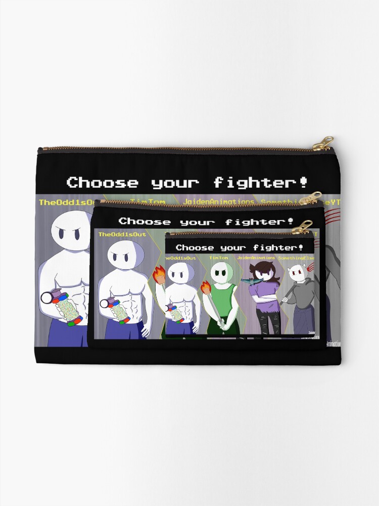 Animation Squad Choose Your Fighter Zipper Pouch for Sale by  zaimrana15