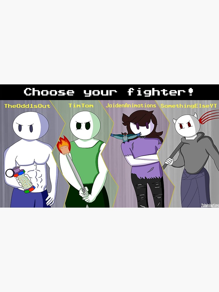 Animation Squad Choose Your Fighter Poster for Sale by  zaimrana15