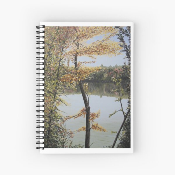 Crawford Lake - Autumn (c) Ian Ridpath 2010 Spiral Notebook