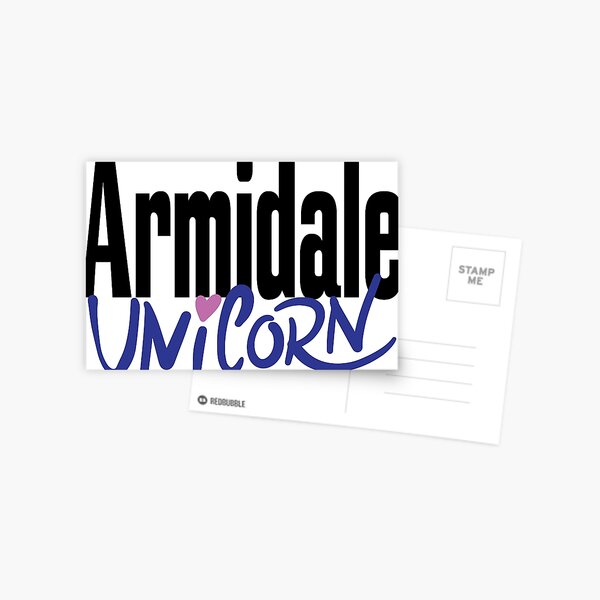 Armidale Unicorn New South Wales Australia Raised Me Postcard