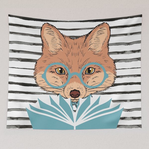 Item preview, Reading Fox designed and sold by eviebookish.