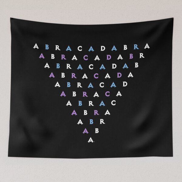 Item preview, Abracadabra Magical Sigil Occult Vortex Triangle designed and sold by gstevensonart.