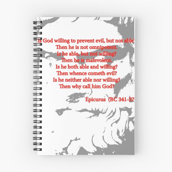 Item preview, Epicurus on Atheism designed and sold by Darren Stein.