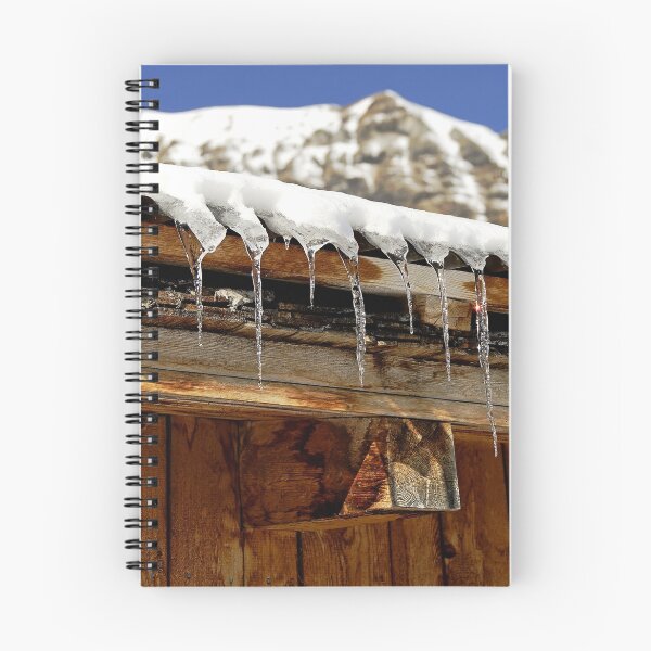 Item preview, Icicles on a wooden chalet, Switzerland designed and sold by buttonpresser.